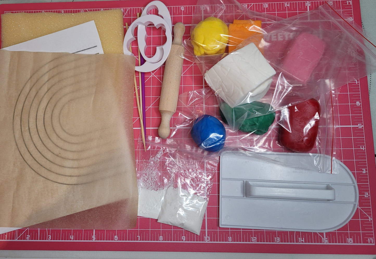 DIY Fondant Rainbow kit